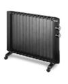 DeLonghi HMP 2000 Wärmewelle Heizgerät (Für Räume bis zu 60 m³, 2000 Watt) schwarz -